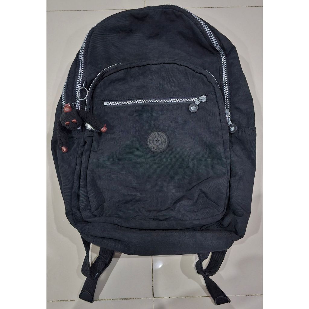 Kipling(คิปลิงค์) รุ่น Rucksack กระเป๋าเป้สีดำ (มือสอง)