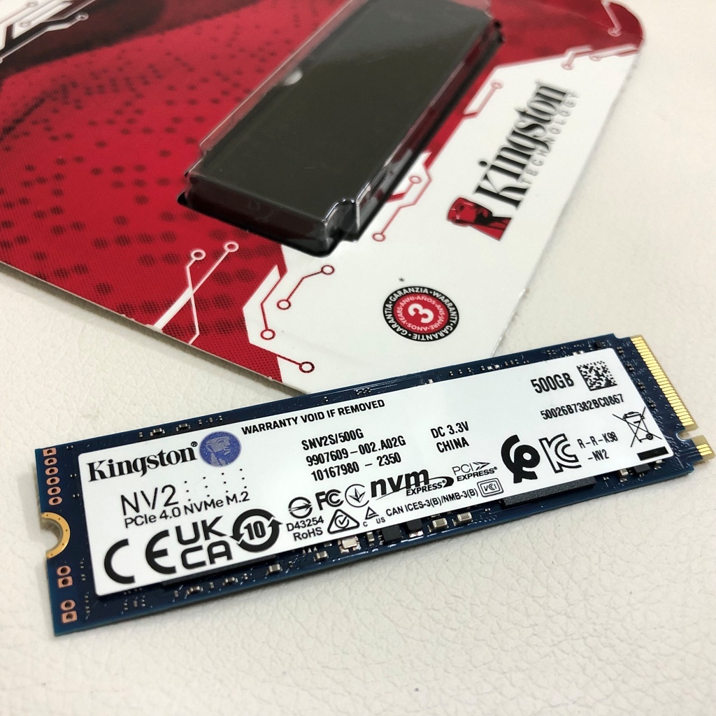 KINGSTON NV2 SSD 500GB PCIe 4.0 NVMe M.2 (SNV2S/500G)