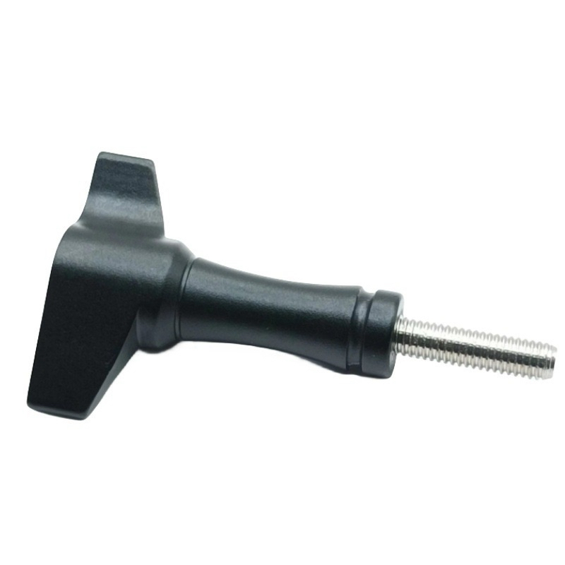 สกรู M5 (อลูมิเนียม) ท้ายมีรูสกรู 1/4“ (นิ้ว/inch)  M5 Aluminium Screw with 1/4” hole สำหรับ GOPRO , Action Camera