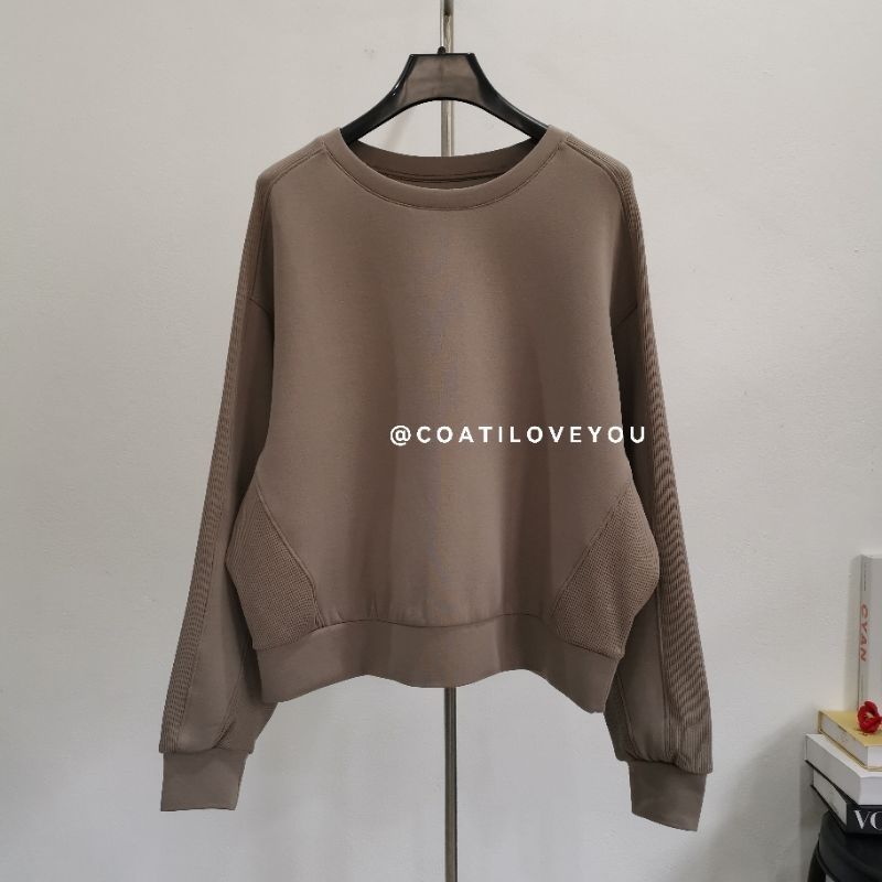 OYSHO​ MINIMAL SWEATSHIRT​