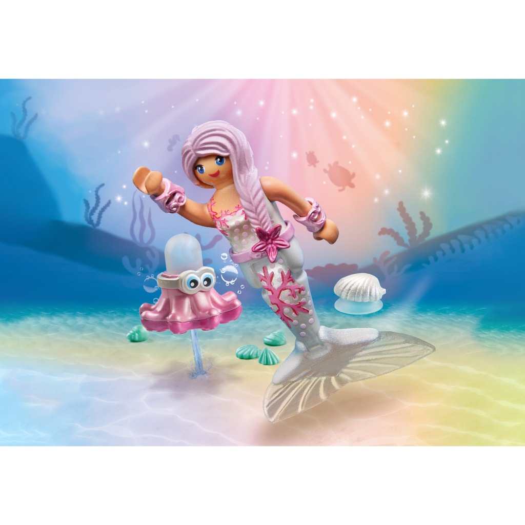 Playmobil 71477 Special Plus Mermaid with Octopus แอคชั่นฟิกเกอร์ สเปเชียล นางเงือกกับปลาหมึก