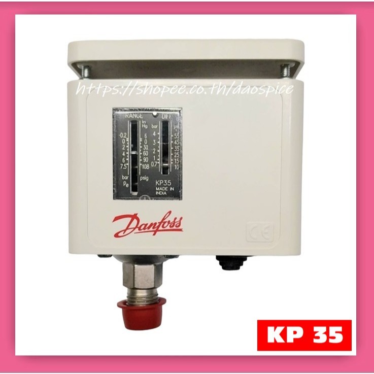 KP35 060-113391 *แถมฝาปิด* Pressure Switch Danfoss