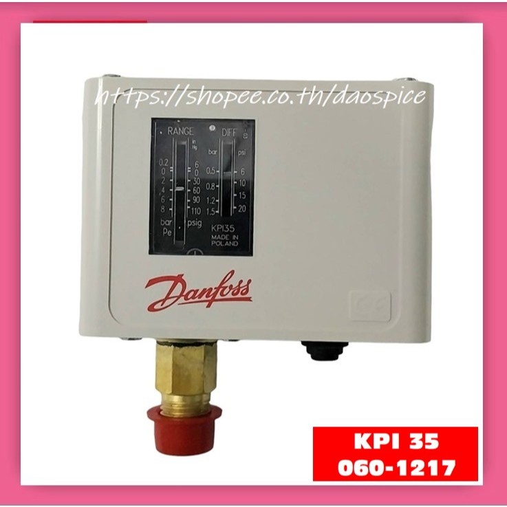 KPI35 Pressure Switch, 060-1217 Danfoss