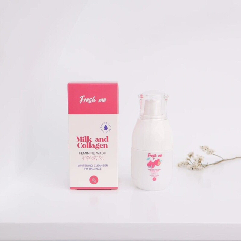 เฟรชมี🌸 Fresh me Milk and Collagen FEMININE WASH