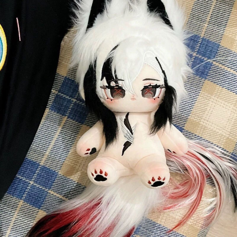 (Fanmade) ตุ๊กตา Arlecchino ขนาด 20cm (ตัวเปล่า) Genshin Impact