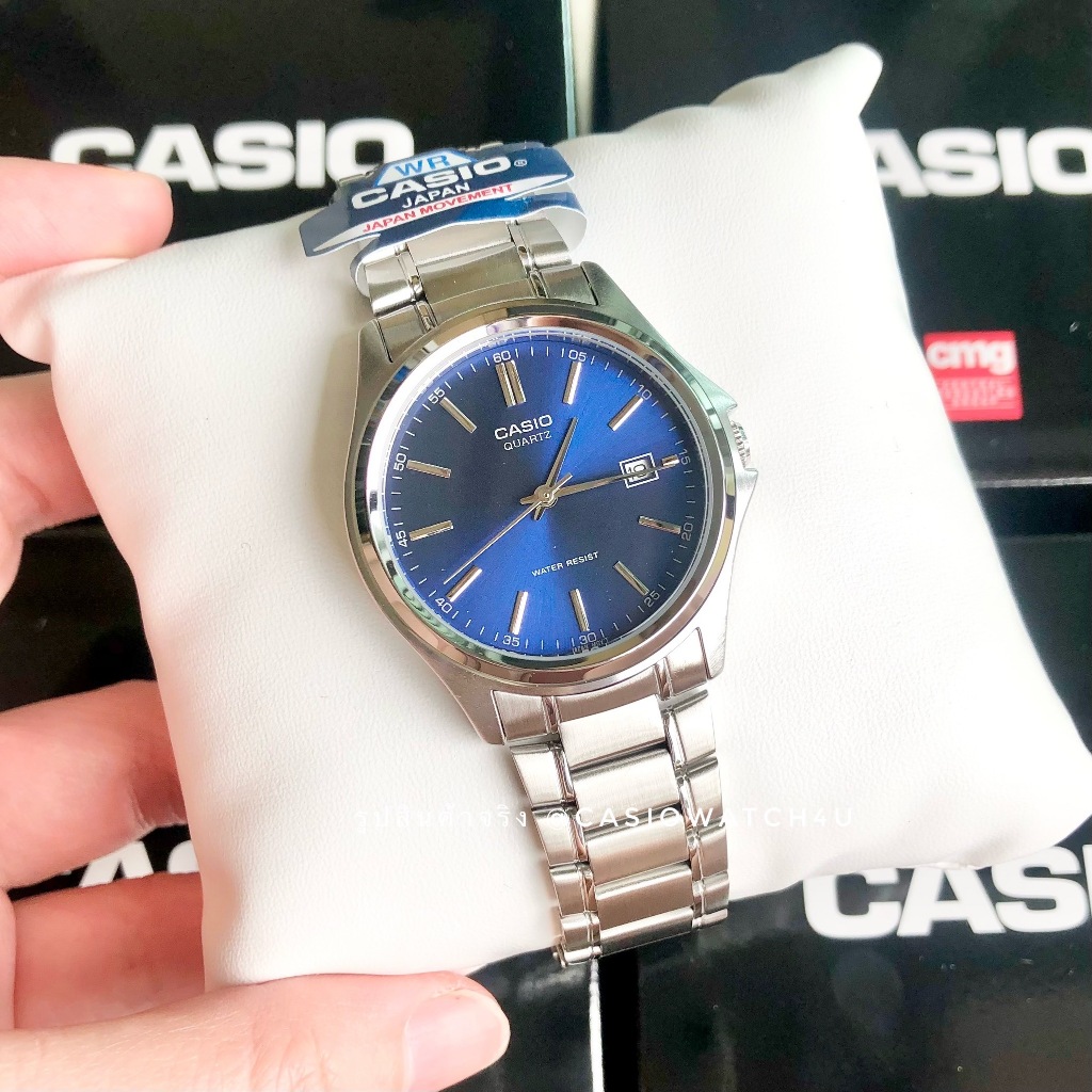 CASIO cmg นาฬิกาข้อมือผู้ชาย รุ่น MTP-1183A-2A / MTP-1183A / MTP-1183 ประกันศูนย์เซ็นทรัล 1 ปีเต็ม