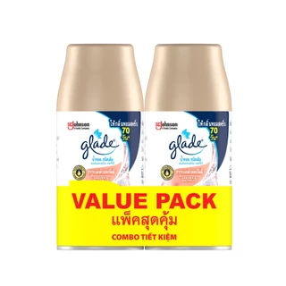 เกลด ออโตเมติค สเปรย์ รีฟิล แพ็คคู่ กลิ่นซากุระ 252ก. Glade Automatic Spray Sakura Refill 252g Twin Pack