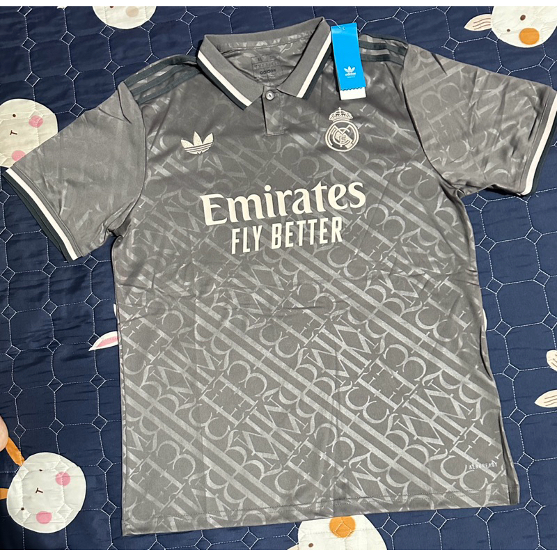 เสื้อบอลทีมเรอัลมาดริด3AเกรดแฟนบอลThirdชุดสาม ปี 2024/25