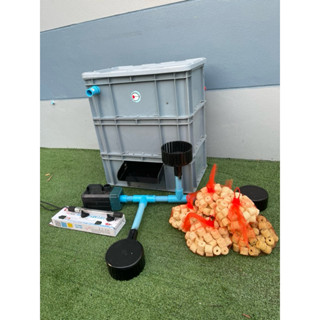 ถังกรองคอนโด รุ่นแผ่นสแตนเลส  ♥️ไซต์เล็ก 💛เหมาะสำหรับบ่อ 2-3…