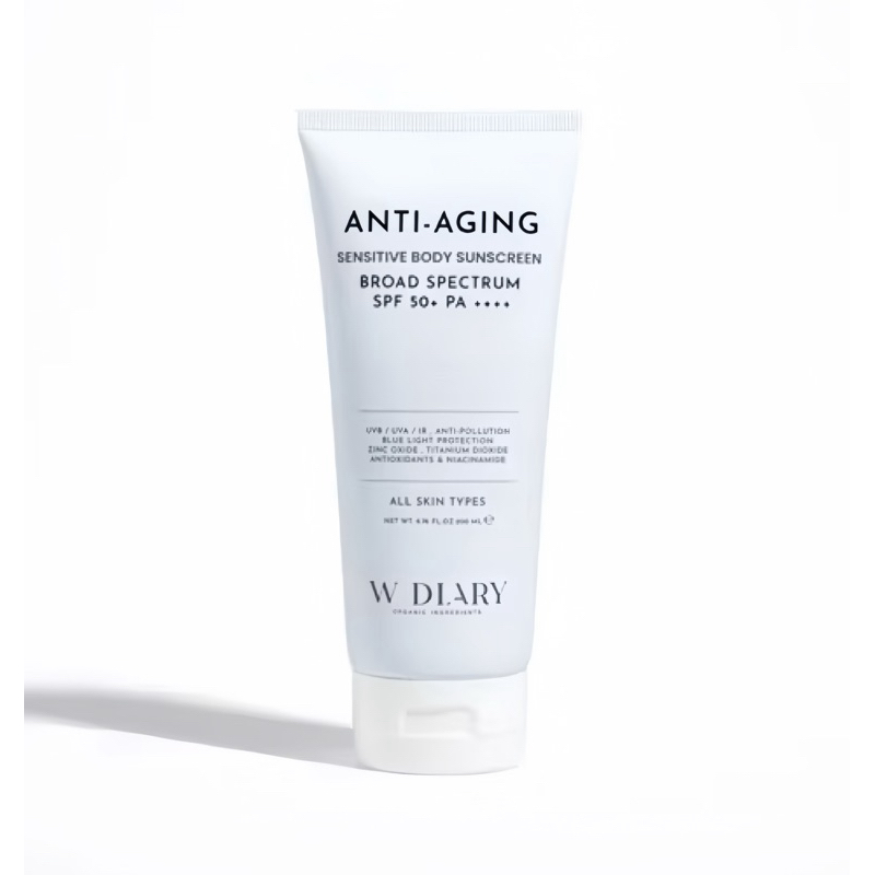 1แถม1 WDIARY Anti-Aging Sensitive Body Sunscreen 200 ml. (กันแดดสำหรับผิวกาย)