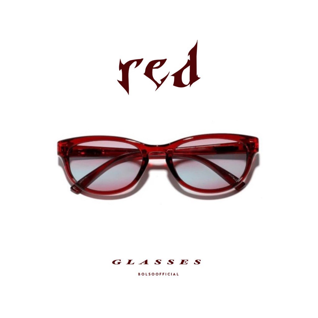 BOLSO แว่นตา รุ่น Red Glasses