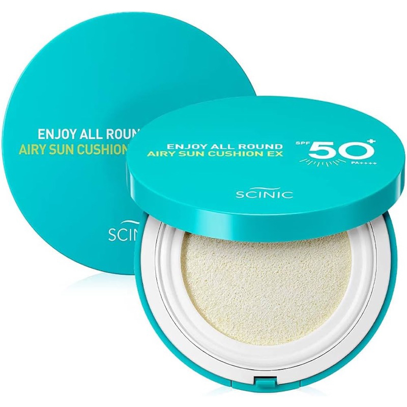 Scinic Enjoy All Round Airy sun cushion EX SPF50 + PA ++++