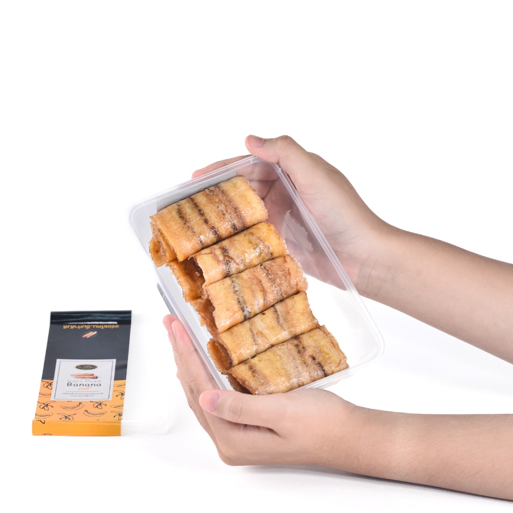 จิราพร Set 2 กล่อง กล้วยม้วน กล้วยแผ่นอบม้วน (ขนาด 180g.) - JIRAPORNFOOD