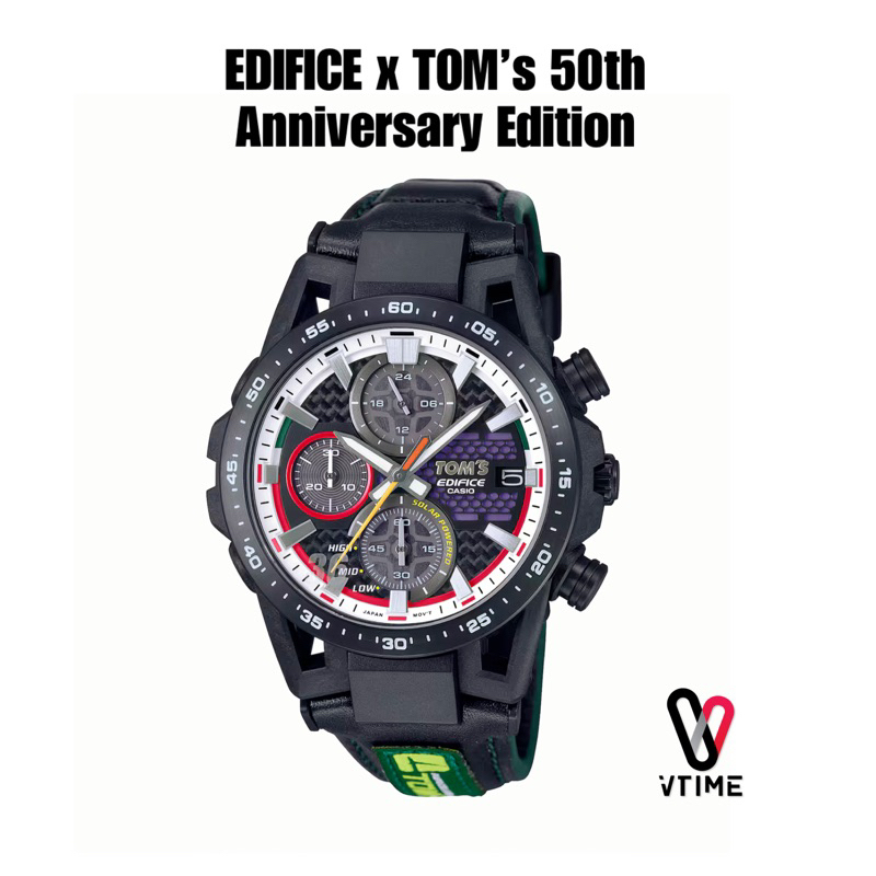 EDIFICE x TOM’S 50th Anniversary Edition รุ่น EFS-S641TMS-1A
