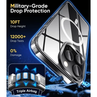 (ส่งทันที) เคส FenixShield Crystal Hybrid III (Mark3) สำหรับ iPhone 17 / 16 / 15 / Air / Plus / Pro / Max