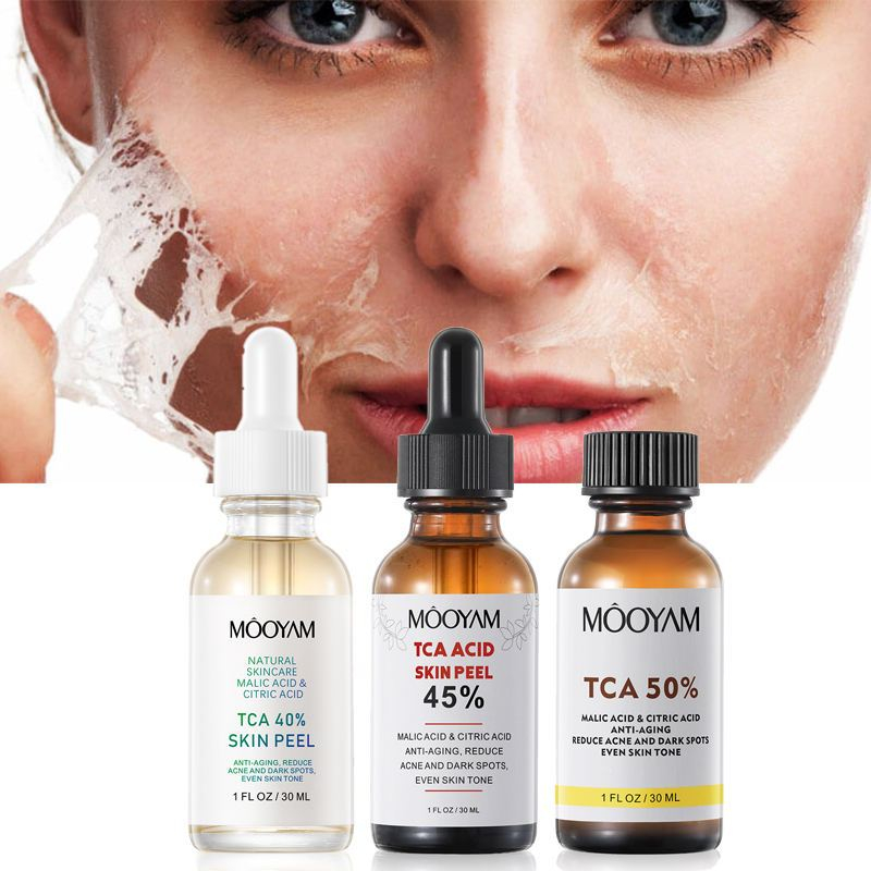 MOOYAM 45% TCA Skin Peel Serum ใช้สำหรับลดสิวหัวดำ ลดรูขุมขน ลดริ้วรอย ลดรอยดํา กรดซิตริกเซรั่ม