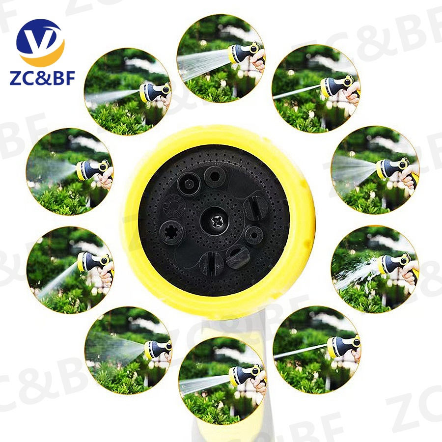 ZC&BF-หัวฉีดน้ำ ฝักบัวรดน้ำต้นไม้ หัวฉีดน้ำแรงดันสูง อุปกรณ์ล้างรถ - รูปที่ 4