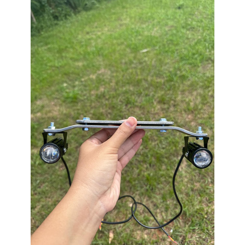 ขาติดตั้งไฟสปอร์ตไลท์ ใต้ตะกร้า สแตนเลส304  #สินค้าพร้อมส่งรอ1-2วัน