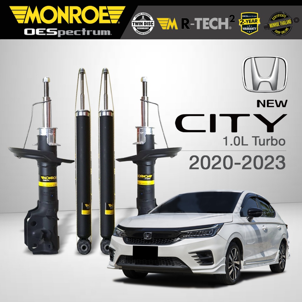 MONROE โช๊คอัพ HONDA CITY 1.0L Turbo ฮอนด้า ซิตี้ ปี 2020-2023 (R) 744562SP (L) 744563SP (RR) 378259SP