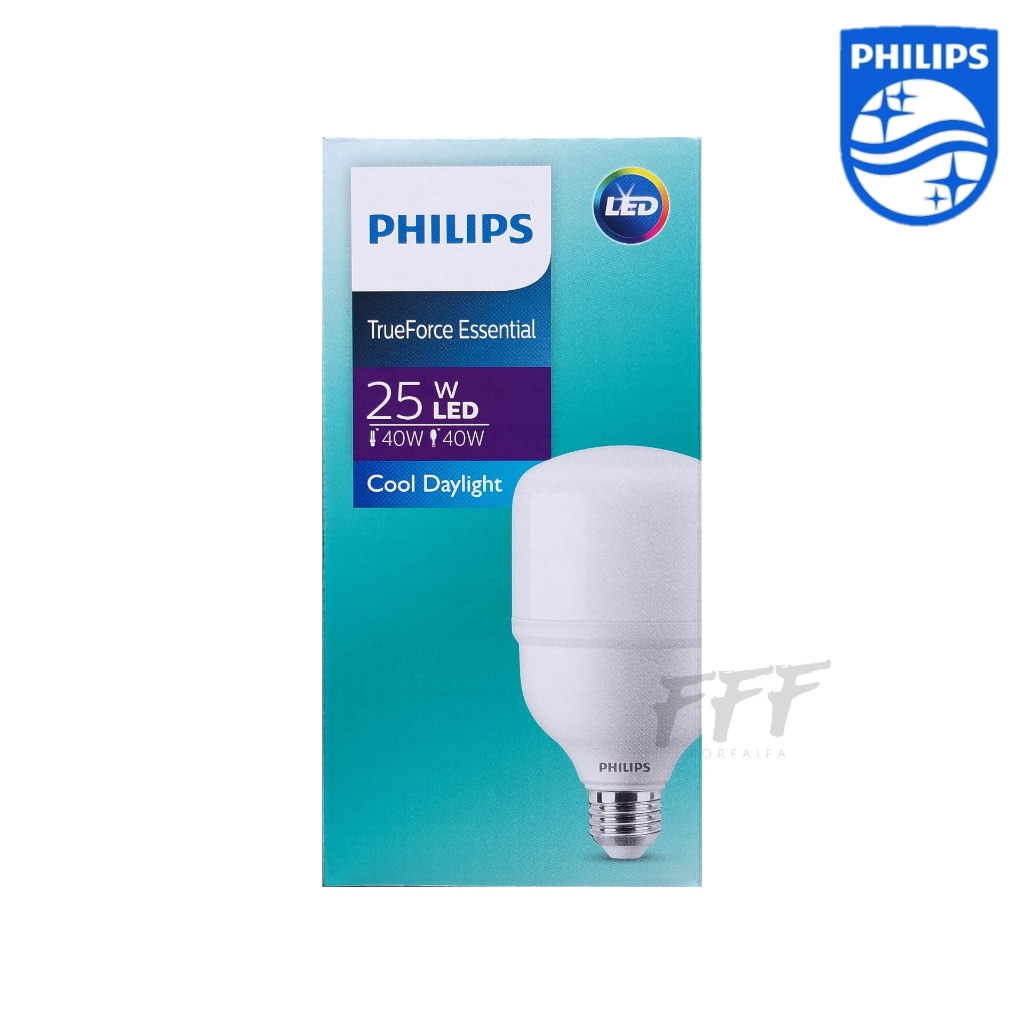 [PHILIPS] หลอดแอลอีดี PHILIPS LED bulb ขนาด 25W Durable Brightness รุ่น TrueForce Essential E27