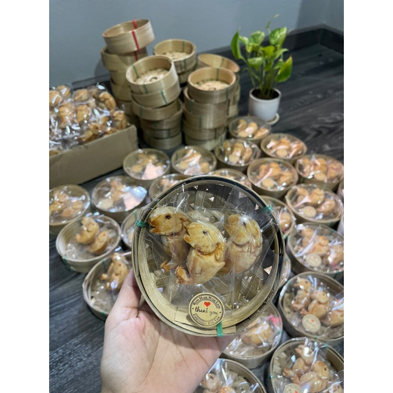 คุกกี้รูปปลาทู คุกกี้สิงค์โปรถั่ว อร่อย กินเพลิน เข่งละ3 ตัว 30บาท (ไม่มีส่วนผสมของปลาค่ะ)