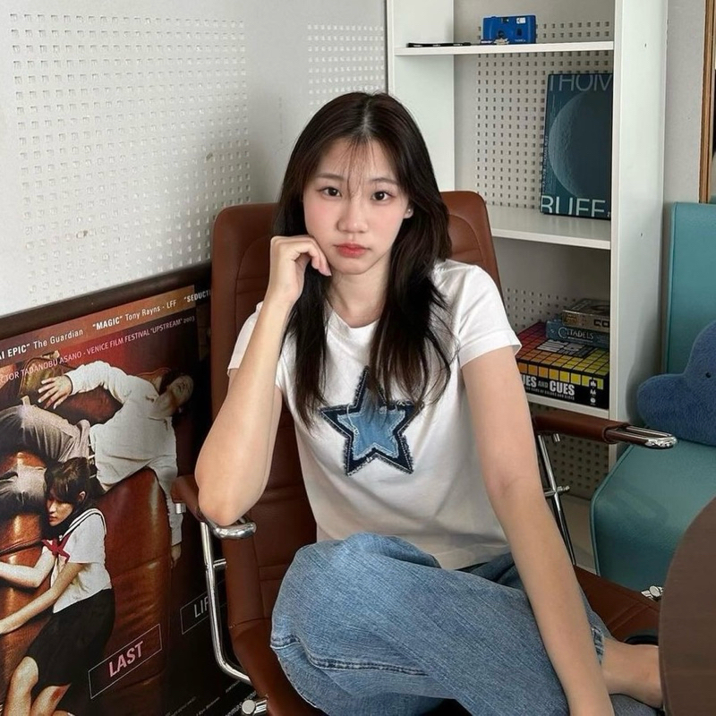 Star denim babytee (ยีนส์ดาวรุ่ย)