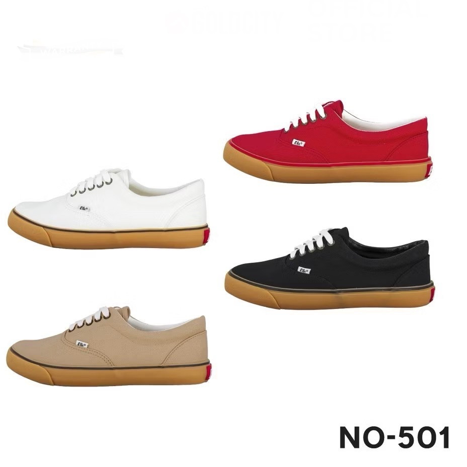 รองเท้าผ้าใบ โกลด์ซิตี้ GoldCity รุ่น NO501 #39-45