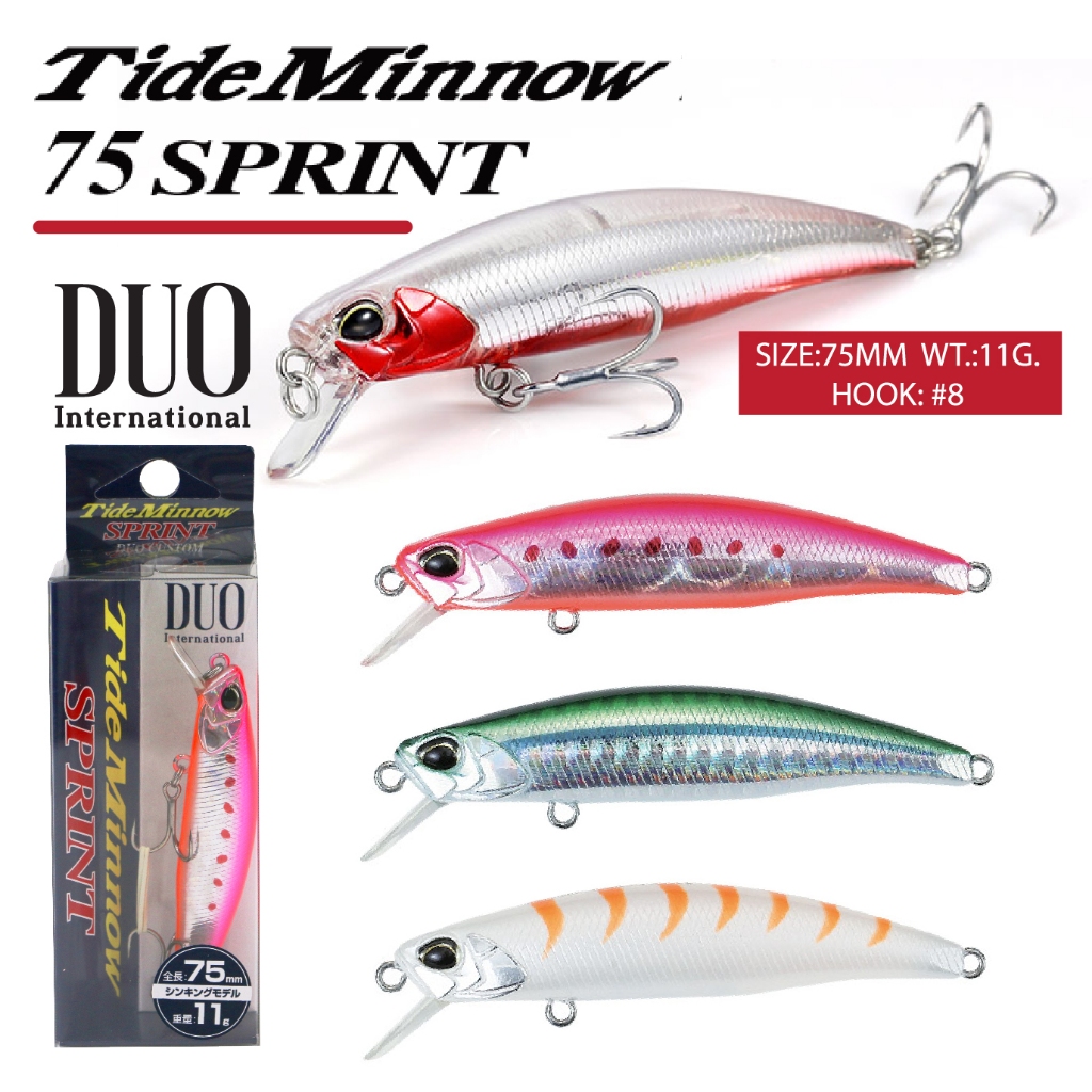 เหยื่อปลอม DUO TIDE MINNOW 75 SPRINT