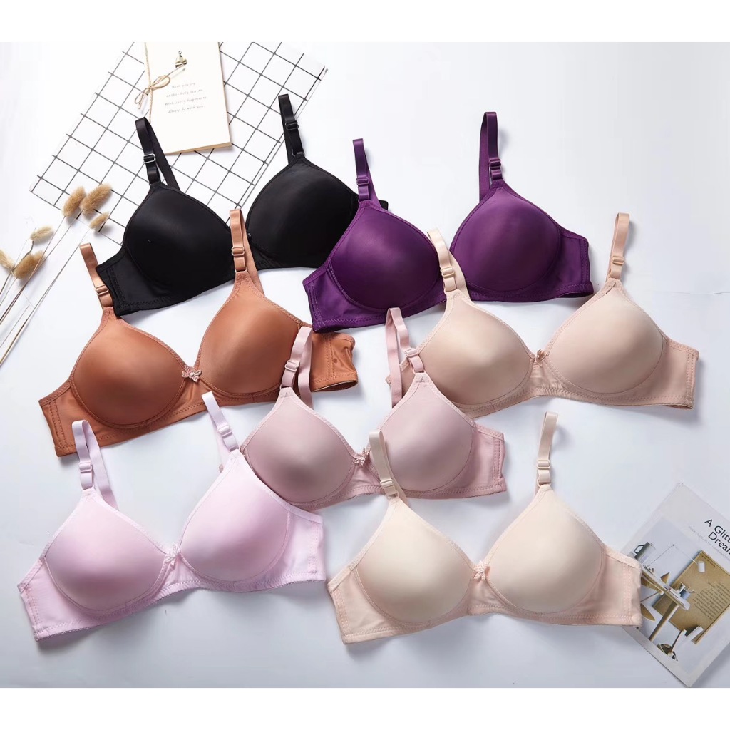 168-👙👙👙เสื้อในเก็บทรงไร้โครง..นิ่มน่าใส่.ทรงใหญ่size 36-38-40-42👍