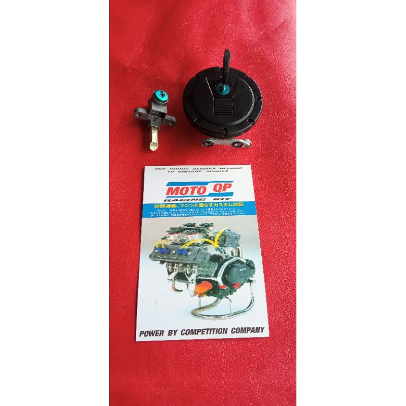 ส่งฟรี..ฝาถังน้ำมัน+กุญแจล็อคเบาะเกรด10A-KSR110รุ่นใหม่ลูกกุญแจ1ดอก