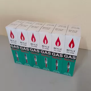 แก๊สกระป๋องเติมไฟแช็ก 50 กรัม BUGA GAS REFILL (ขายส่ง ยกโหล)