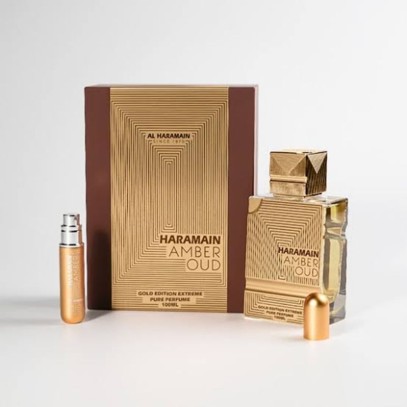 Amber Oud Gold Edition Extreme Pure Perfume Al Haramain 1ml 2ml 5ml