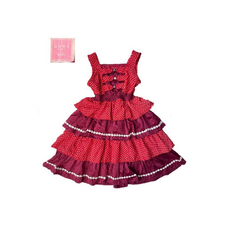 🌹Axes femme🌹 ชุดเดรสเด็กมือสอง ชุดเดรสเด็ก ชุดเดรสเด็กญี่ปุ่น ชุดเด็ก Axes femme Kids
