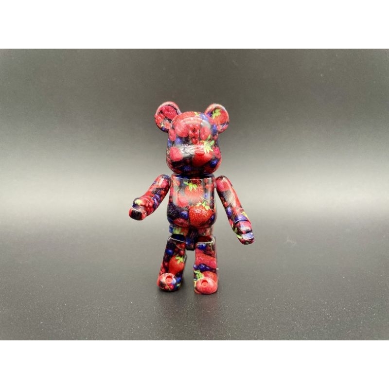 (ของแท้) BE@RBRICK 100% Series 48 Jellybean: Berry (bearbrick)
