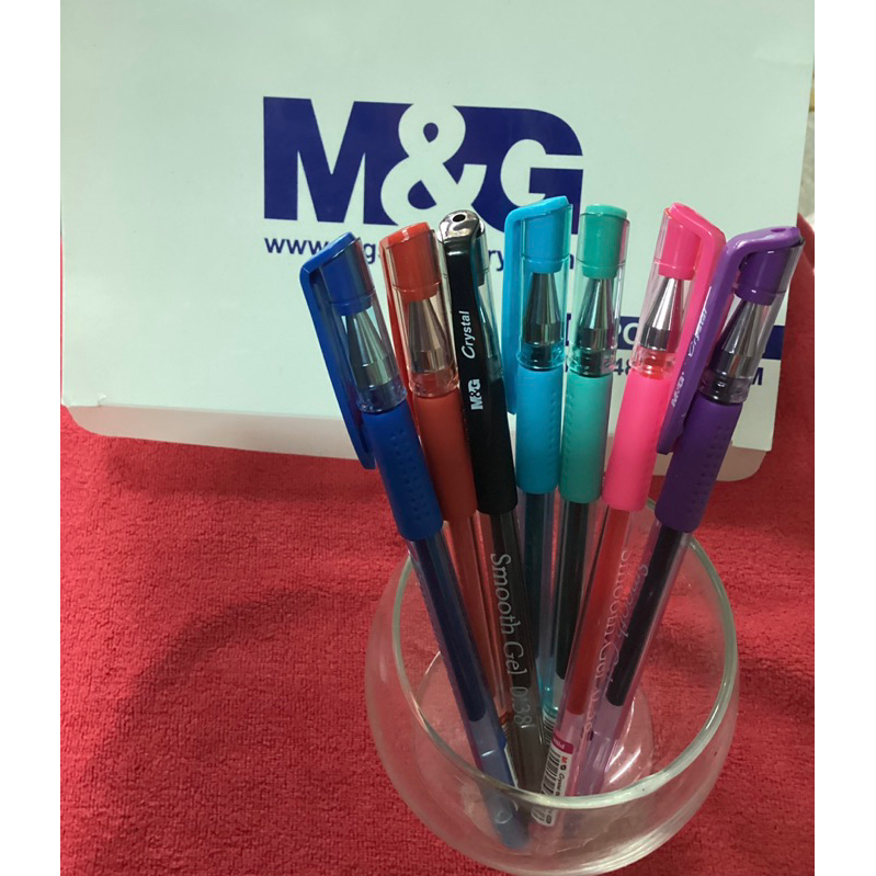 M&G AGPA7175 Crystal ปากกาเจลสี หัวแหลม 0.38 มม.