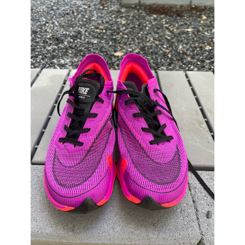 รองเท้าวิ่งมือสอง NIKE ZOOMX VAPORFLY NEXT% 2 WOMENS HYPER VIOLET CU4123-501