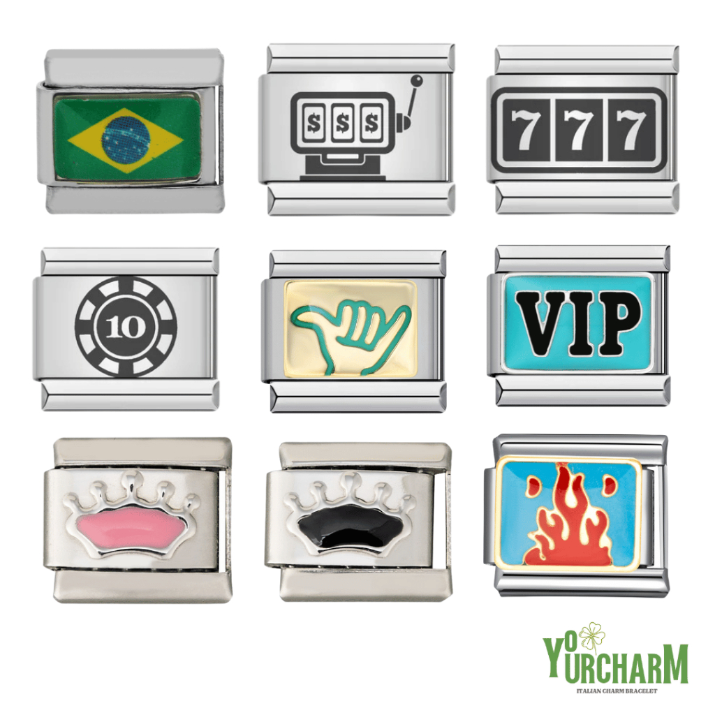 yourcharm italian charm bracelet อิตาเลี่ยนชาร์ม สร้อยข้อมือเลือกลายเองได้