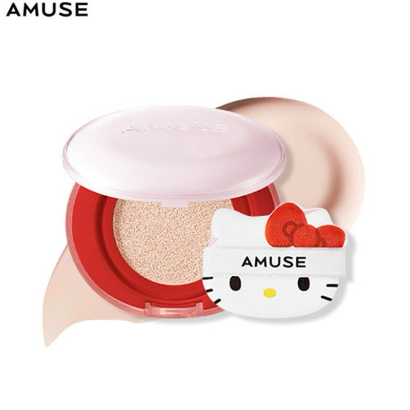 [AMUSE] Hello KITTY Ceramic Skin Perfector Cushion+Refill เบอร์ 1.5
