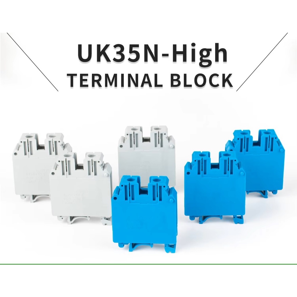 UK-35N : เทอมินอลบล็อค 1 ช่อง 125A, 4-35 mm²
