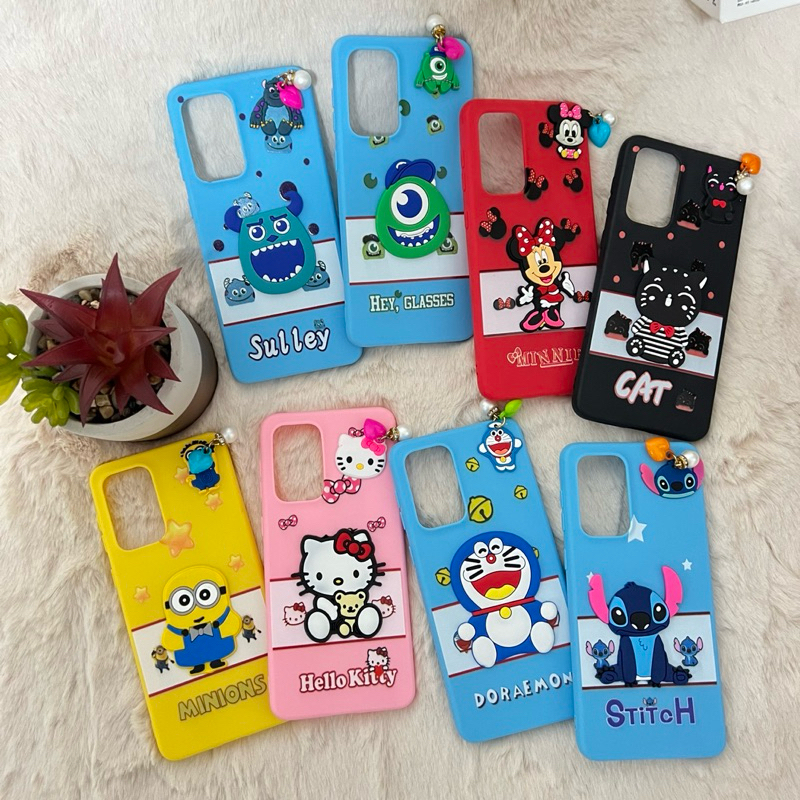 เคสโทรศัพท์มือถือ สำหรับ SamsungA53 A52 A73(5g) A12 A33(5g) A32(5g)การ์ตูนกระดิ่งห้อย ตัวการ์ตูนนูนติดเคส สินค้าพร้อมส่ง