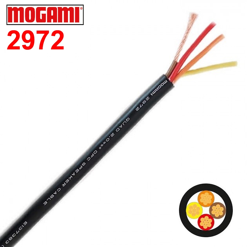 MOGAMI 2972 Superflexible Studio Speaker Cable made in Japan แบ่งขายราคาต่อเมตร / ร้าน All Cable