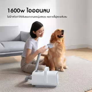 HOMERUNPET Official Pet Dryer ไดร์เป่าขนสุนัข เครื่องเป่าขนสุนัข สัตว์เลี้ยง PD10 พร้อมกับหัวเป่า 3 หัว
