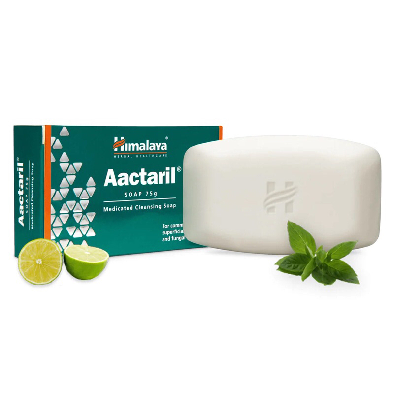 (ซื้อในไลฟ์ 43 บาท) Himalaya Aactaril Soap 75 g.