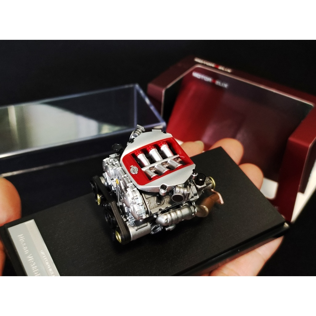 โมเดลเครื่องVQ38 โมเดลเครื่องยนต์VQ38 1/18  โมเดลเครื่องยนต์ VQ38dett R35 Model Engine MotorHelix sc