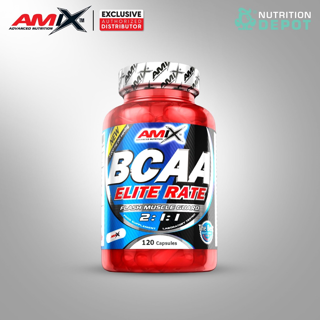 Amix Nutrition - BCAA Elite Rate 120 Capsules