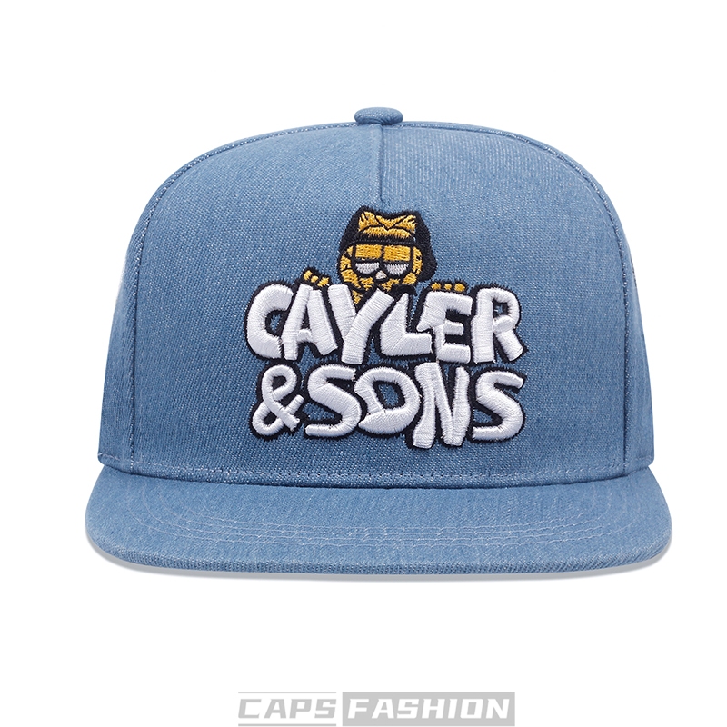 หมวกเบสบอล สไตล์ฮิปฮอป ลายการ์ฟิลด์ งานปัก Cayler&Sons ปรับขนาดได้ เหมาะสำหรับผู้ใหญ่ ชาย หญิง เหมาะสำหรับ 4 ฤดูกาล - รูปที่ 7
