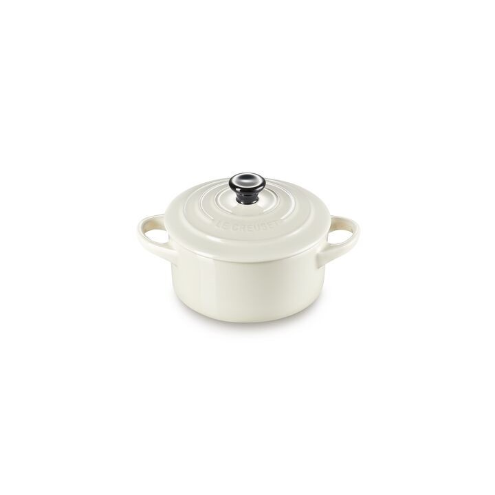 ถ้วยเซรามิค มีฝาปิด ขนาด10cm สีครีม CLASSIC 10CM MINI ROUND COCOTTE BK CRÈME