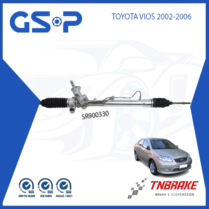 GSP แร็คพวงมาลัย TOTOTA VIOS วีออส ปี 2002-2007 VIOS ปี2008-2012, YARIS ยาริส NCP93 ปี 2006-2013