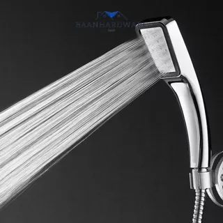 BAANHARDWARE ฝักบัวอาบน้ำ ฝักบัวเพิ่มแรงดัน 300 รู เพิ่มแรงดันน้ำได้ถึง 5 เท่า! MA-F-201S