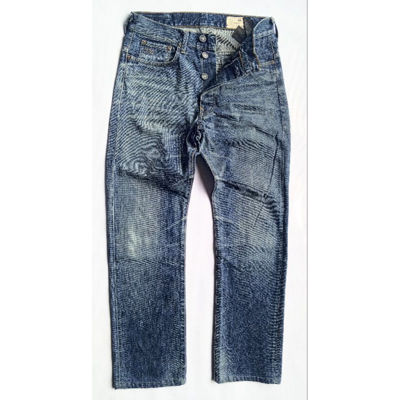 G-Star RAW 3301 Straight เอววัดจริง 32" งานแท้อิตาลีฟอกสวยมีรอยยับบาง